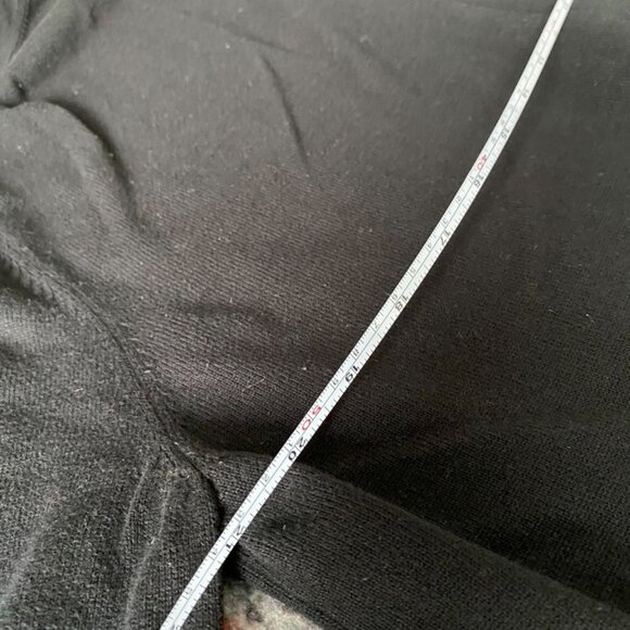 Men's Beautiful Black Zip-Up Cardigan - Picture 13 of 15